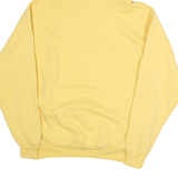 DISNEY Womens Yellow Disneyland Resort Hoodie M Cotton Pullover Casual