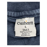 Carhartt T-Shirt - Large Blue Cotton