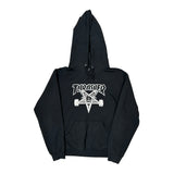 Skate And Destroy Thrasher Graphic Hoodie - Small Black Cotton