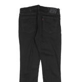 LEVI'S 511 BIG E Mens Jeans Black Slim Skinny Denim Medium W34 L32 Stylish