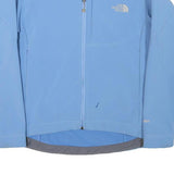 THE NORTH FACE Womens Blue Outdoor Jacket L Polyester Blend Woven Athletic Fit