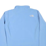 THE NORTH FACE Womens Blue Outdoor Jacket L Polyester Blend Woven Athletic Fit