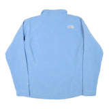 THE NORTH FACE Womens Blue Outdoor Jacket L Polyester Blend Woven Athletic Fit