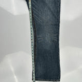 Seven 7 Boot Cut Jeans - 34W 30L Blue Cotton