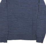 CHAMPION Mens Blue Crew Neck S Cotton Blend Pullover Sweatshirt Casual