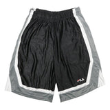 FILA Mens Shorts Black Grey & White Casual M W28 Sportswear Athletic