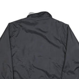 SWITCHER Mens Black Jacket L Polyester Blend Reversible Zip Plain Casual