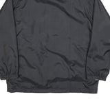 SWITCHER Mens Black Jacket L Polyester Blend Reversible Zip Plain Casual