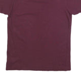 POLO RALPH LAUREN Mens Maroon T-Shirt M Short Sleeve Crew Neck Classic Cotton