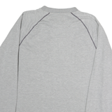 FILA Mens Grey Crew Neck M Cotton Sweatshirt Branded Casual Lightweight