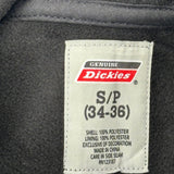 Dickies Checked Jacket - Small Blue Polyester