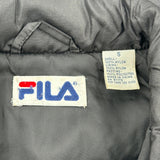 Fila Jacket - Small Black Nylon