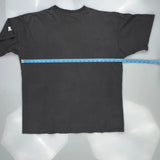 Single Stitch New Jersey Devils Starter Graphic T-Shirt - Large Black Cotton