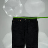 514 Levis Jeans - 36W 34L Black Corduroy