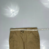 Carhartt Trousers - 36W 30L Khaki Cotton