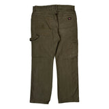 Dickies Carpenter Pants - 32W 30L Brown Cotton