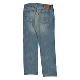 Levis 501 Jeans - 34W 32L Light Wash Cotton