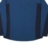 BERGHAUS Mens Blue Navy Polartec Fleece Jacket L Zip Outdoor Activewear