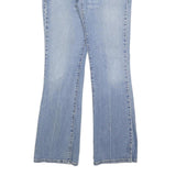 LEVI'S Womens 518 Bootcut Jeans Light Blue Denim Cotton Blend Regular W32 L32