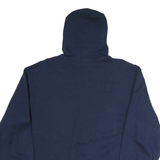 ADIDAS Mens Navy Blue Notre Dame Baseball Pullover Hoodie L Cotton Sports