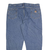 CARHARTT Mens Jeans Blue Relaxed Straight Denim Medium W44 L30 Classic Workwear