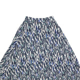 WHITE STUFF Womens Blue White & Pink Patterned Swing Midi Viscose Blend Skirt UK