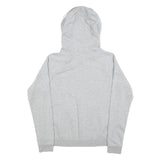 NIKE Mens Grey Hoodie S Cotton Pullover Drawstring Hood Casual Sportswear