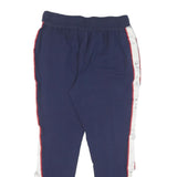 CHAMPION Womens Joggers Navy & White Cotton Slim Tapered M W28 L25
