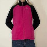 Kappa Track Jacket - Large Pink Polyester