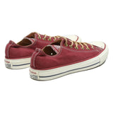 CONVERSE Chuck Taylor All Star Low Mens Lace-Up Trainers Red Canvas UK 7 Classic