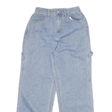 NET Womens Jeans Blue Regular Straight Denim Light W24 L28 Casual Wear