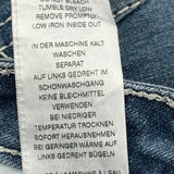 Made In USa Halle True Religion Skinny Jeans - 28W UK 8 Blue Cotton