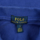 Age 7 Polo By Ralph Lauren Polo Shirt - Small Blue Cotton