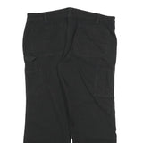 CARHARTT Womens Regular Black Cotton Blend Workwear Trousers W36 L29