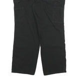 CARHARTT Womens Regular Black Cotton Blend Workwear Trousers W36 L29