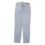 LEE Mens Slim Light Blue Denim Jeans W28 L33 Classic Cotton Zip Fitted Casual