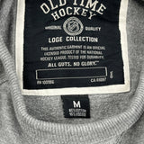 Nhl Old Time Sports Sweatshirt - Medium Gray Cotton Blend
