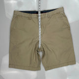 Tommy Hilfiger Chino Shorts - 37W 9L Beige Cotton