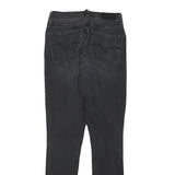 LEVI'S Womens Slim Black Denim Jeans Cotton Blend Zip W24 L27 Classic Fit