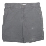 CARHARTT Mens Shorts Grey Casual Relaxed Fit XL W40 Workwear Cotton Blend