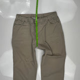 Carhartt Trousers - 37W 29L Khaki Cotton