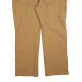 DICKIES Mens Jeans Beige Regular Straight Denim W44 L32 Workwear Zip Closure