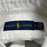 Ralph Lauren Shirt - Medium White Cotton