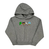 Age 7 Polo By Ralph Lauren Graphic Hoodie - Small Gray Cotton