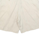 NAUTICA Mens Shorts White Casual Linen M W33 Summer Beachwear