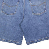 JOHN BANER Mens Denim Blue Shorts M W34 Classic Cotton Blend Casual