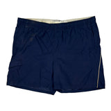 Nike Sport Shorts - Large Navy Polyester