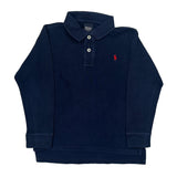 Age 5 Polo By Ralph Lauren Polo Shirt - XS Navy Cotton