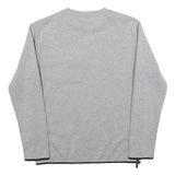 ELLESSE Mens Grey Sweatshirt Crew Neck S Cotton Blend Casual Pullover