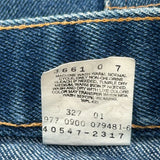 Levis Denim Shorts - 36W 10L Blue Cotton Blend